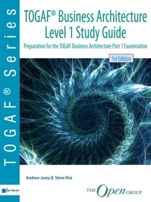 cover image of TOGAF(R) Business Architecture Level 1 Study Guide